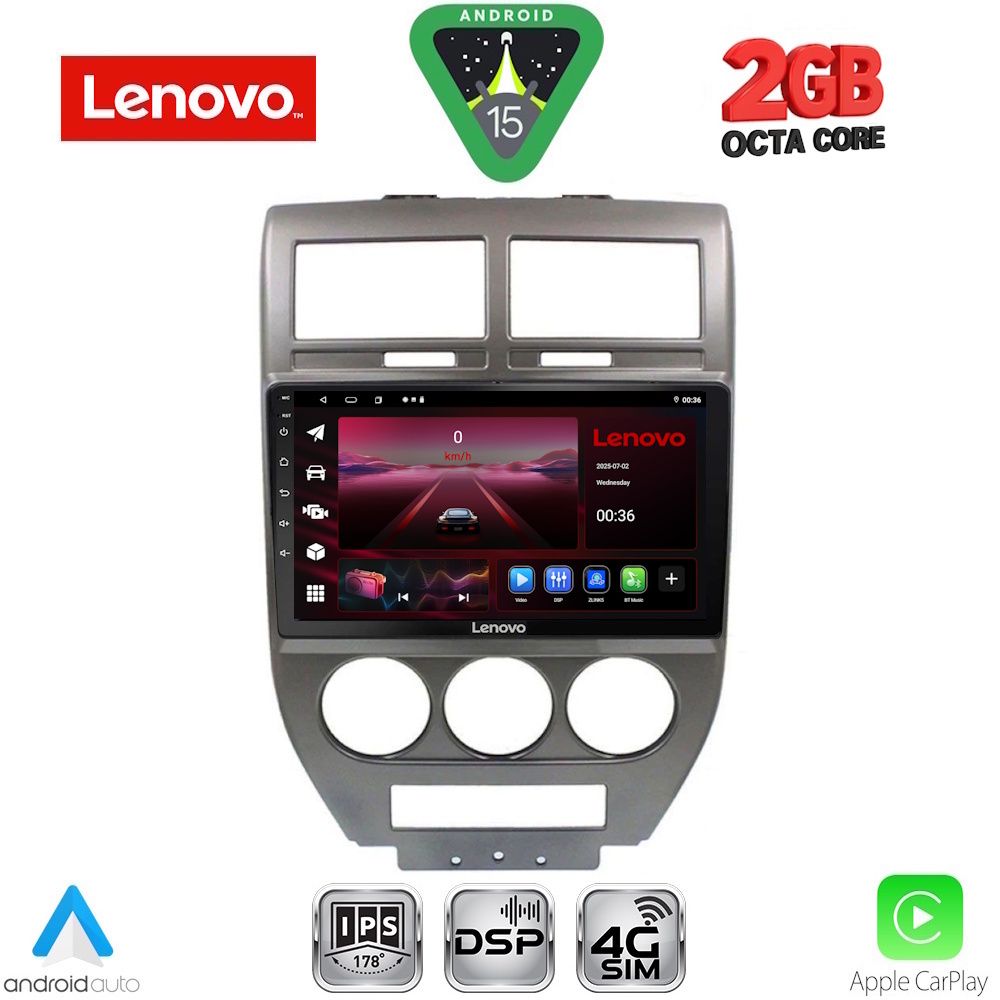 LENOVO LVF 5276_CPA (10inc) MULTIMEDIA TABLET for JEEP COMPASS - PATRIOT mod. 2007-2016 LENOVO LVF 5276_CPA (10inc) MULTIMEDIA TABLET for JEEP COMPASS - PATRIOT mod. 2007-2016