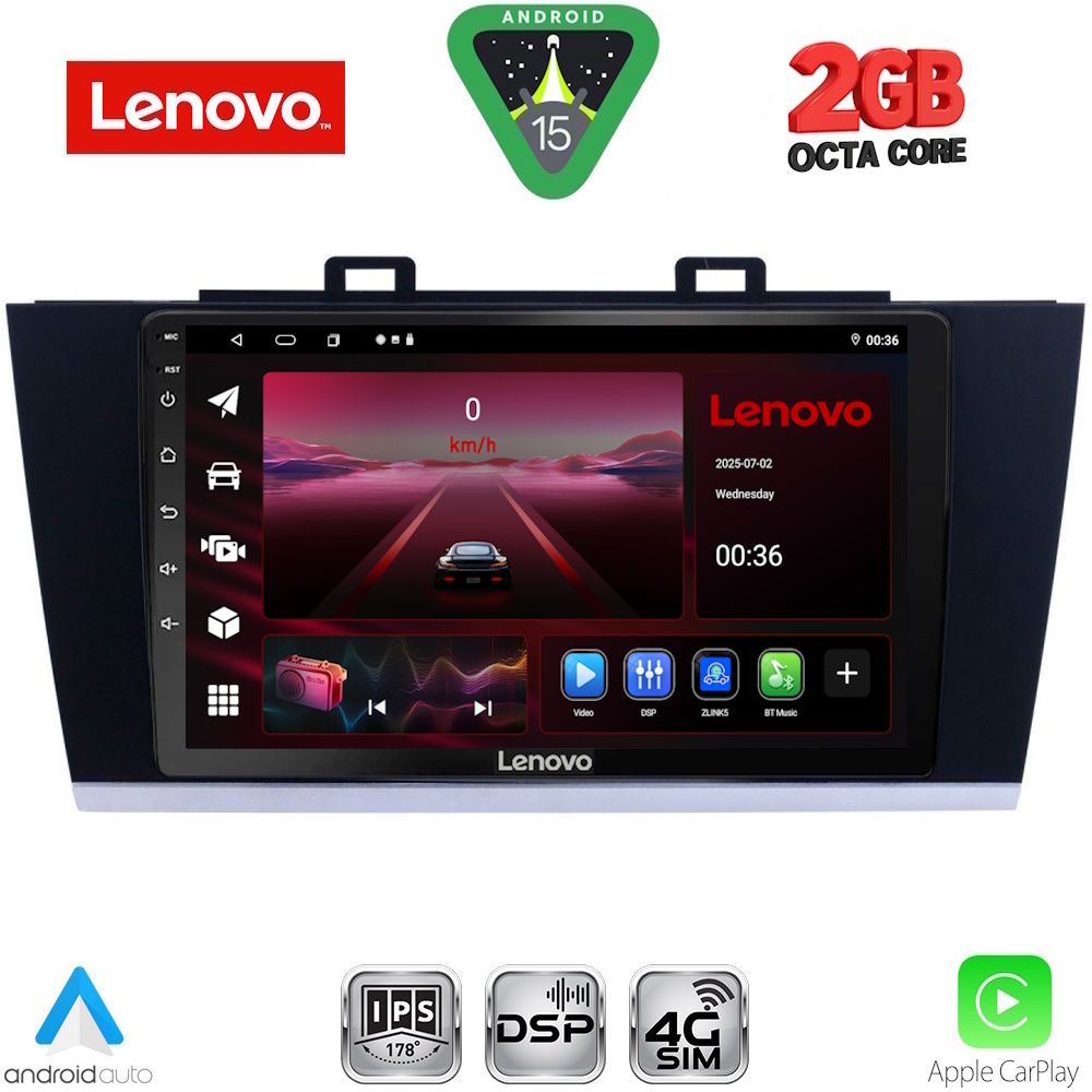 LENOVO LVF 5668_CPA (9inc) MULTIMEDIA TABLET for SUBARU LEGACY – OUTBACK mod. 2014-2019 LENOVO LVF 5668_CPA (9inc) MULTIMEDIA TABLET for SUBARU LEGACY – OUTBACK mod. 2014-2019