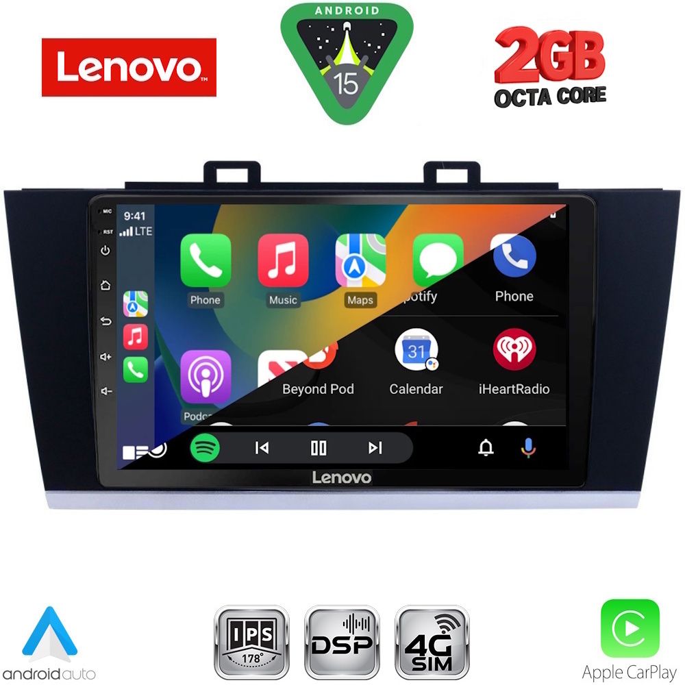 LENOVO LVF 5668_CPA (9inc) MULTIMEDIA TABLET for SUBARU LEGACY – OUTBACK mod. 2014-2019 LENOVO LVF 5668_CPA (9inc) MULTIMEDIA TABLET for SUBARU LEGACY – OUTBACK mod. 2014-2019