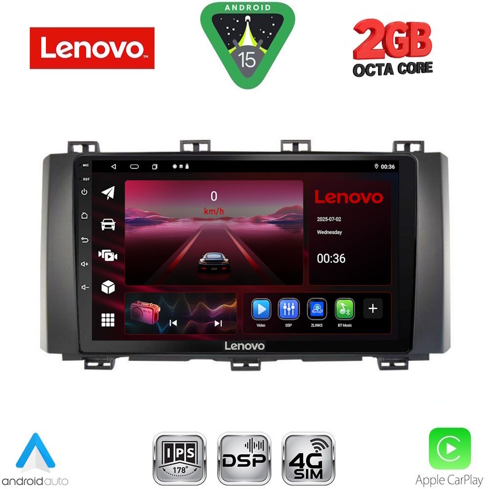 LENOVO LVF 5568_CPA (9inc) MULTIMEDIA TABLET for SEAT ATECA mod. 2017-2026 LENOVO LVF 5568_CPA (9inc) MULTIMEDIA TABLET for SEAT ATECA mod. 2017-2026