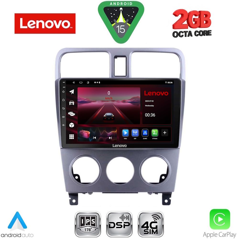 LENOVO LVF 5661_CPA (9inc) MULTIMEDIA TABLET for SUBARU FORESTER mod. 2002-2008 LENOVO LVF 5661_CPA (9inc) MULTIMEDIA TABLET for SUBARU FORESTER mod. 2002-2008