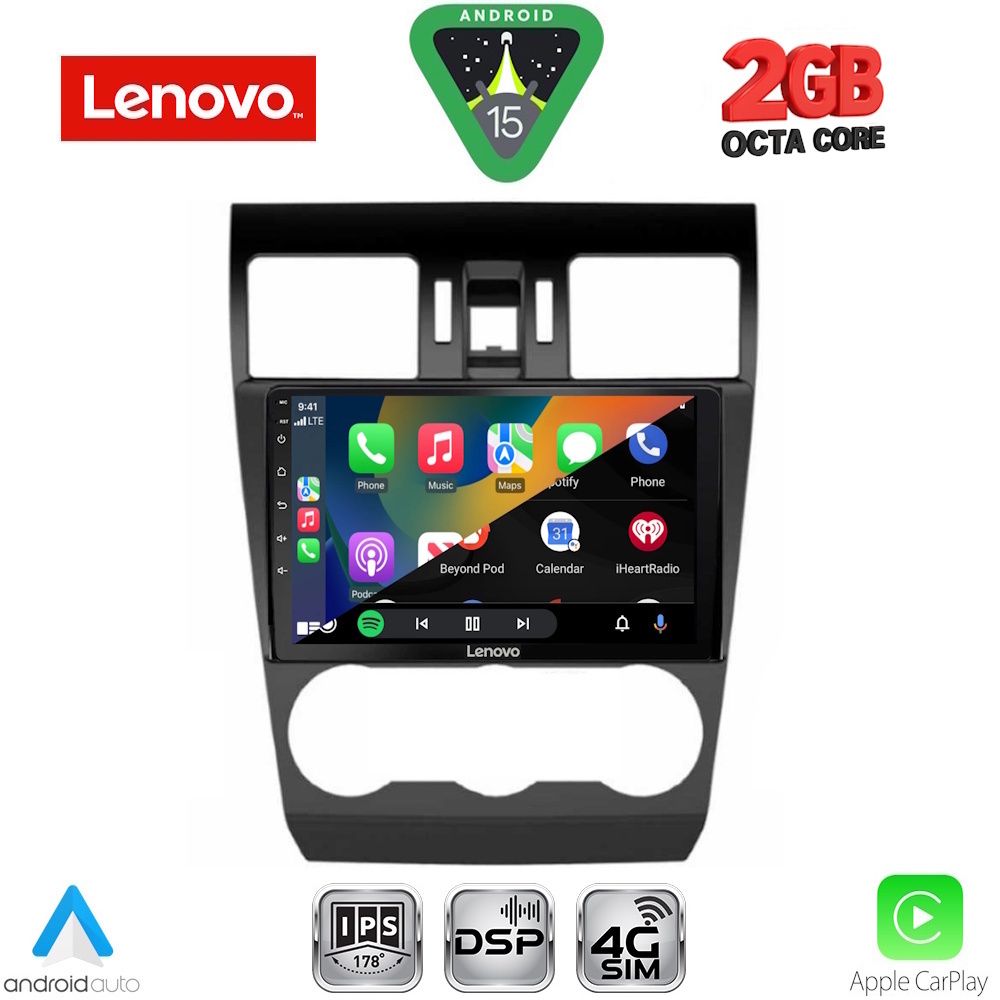 LENOVO LVF 5663_CPA (9inc) MULTIMEDIA TABLET for SUBARU FORESTER - IMPREZA - XV mod. 2013-2019 LENOVO LVF 5663_CPA (9inc) MULTIMEDIA TABLET for SUBARU FORESTER - IMPREZA - XV mod. 2013-2019