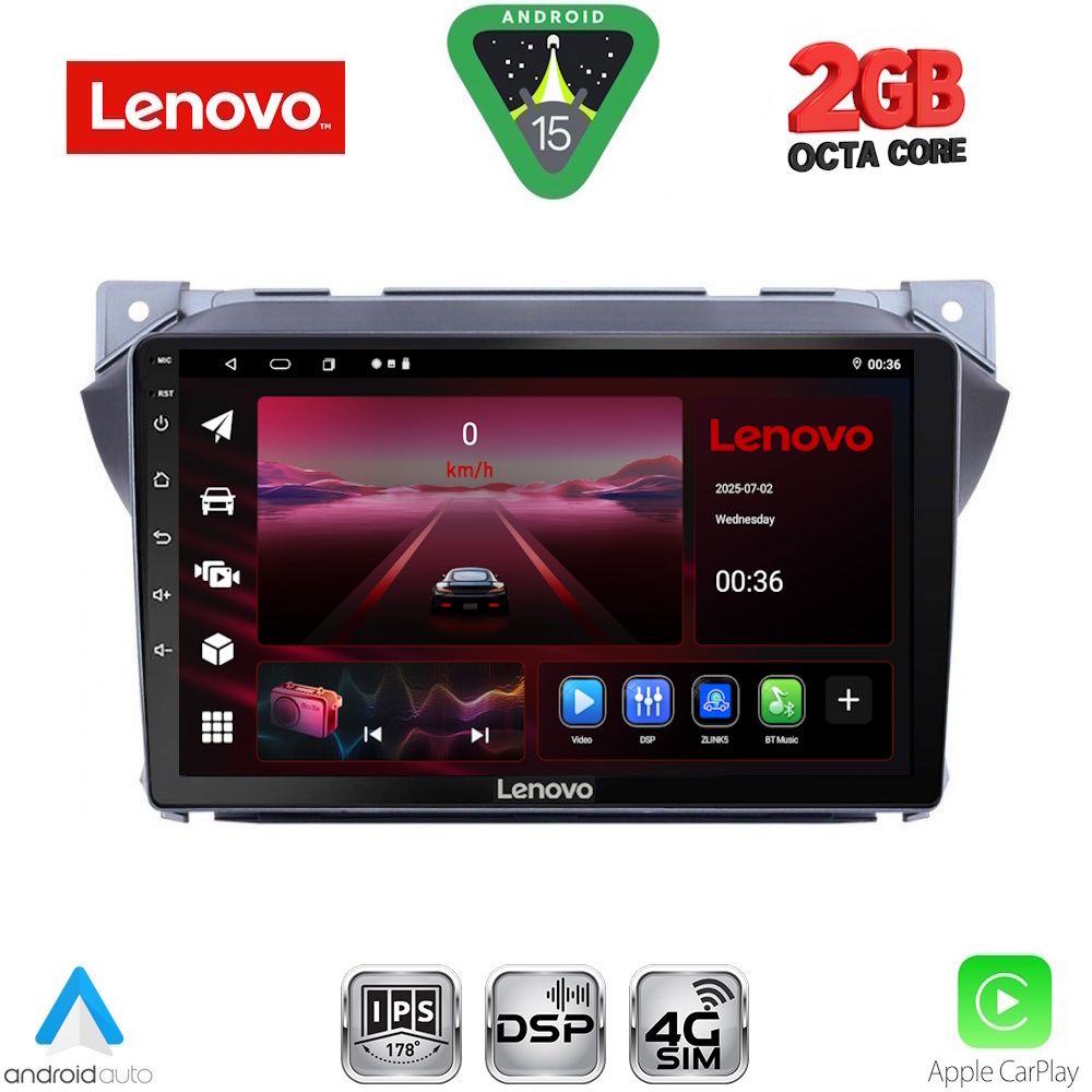 LENOVO LVF 5670_CPA (9inc) MULTIMEDIA TABLET for SUZUKI ALTO - NISSAN PIXO mod. 2009-2014 LENOVO LVF 5670_CPA (9inc) MULTIMEDIA TABLET for SUZUKI ALTO - NISSAN PIXO mod. 2009-2014