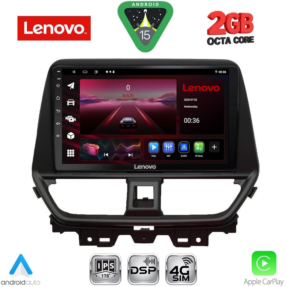 LENOVO LVF 5673_CPA (9inc) MULTIMEDIA TABLET for SUZUKI BALENO mod. 2022-2026 LENOVO LVF 5673_CPA (9inc) MULTIMEDIA TABLET for SUZUKI BALENO mod. 2022-2026