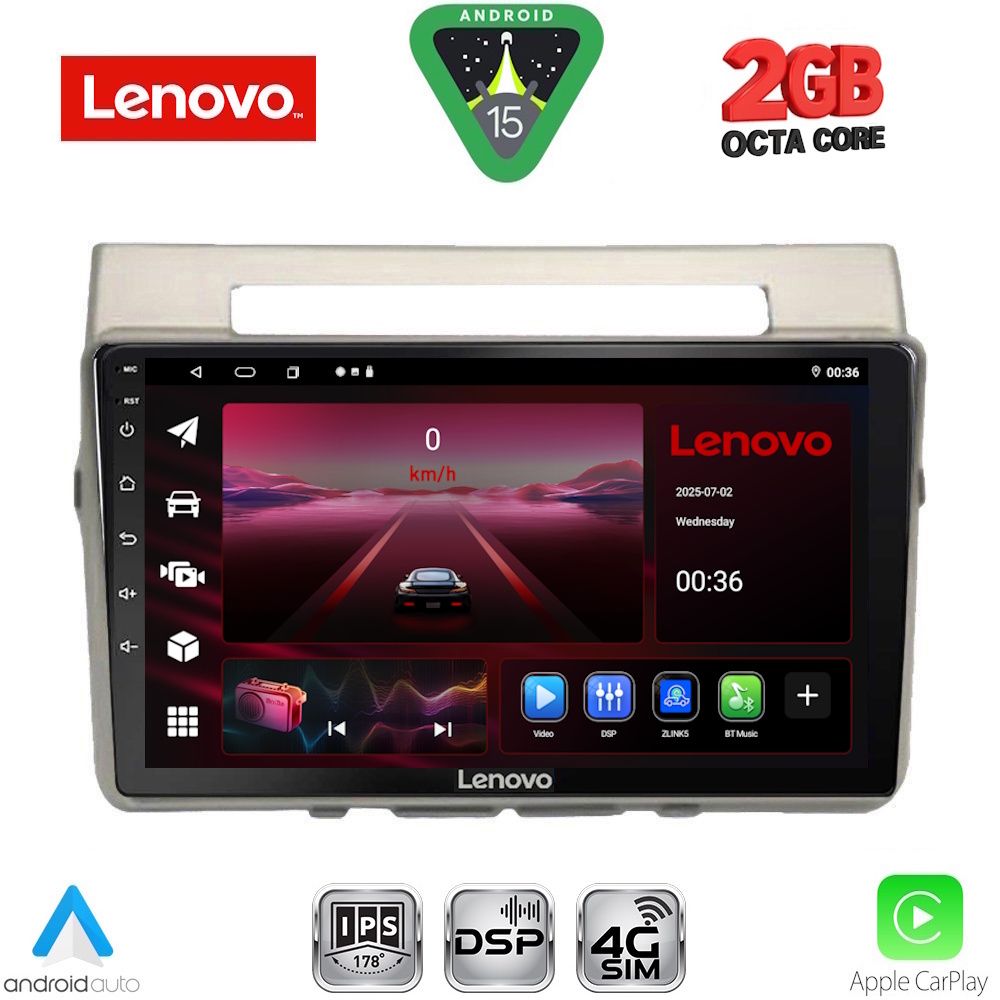 LENOVO LVF 5711B_CPA (9inc) MULTIMEDIA TABLET for TOYOTA COROLLA VERSO mod. 2004-2009 LENOVO LVF 5711B_CPA (9inc) MULTIMEDIA TABLET for TOYOTA COROLLA VERSO mod. 2004-2009