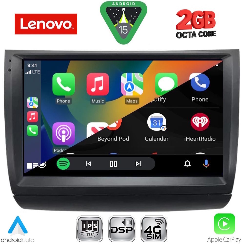 LENOVO LVF 5728_CPA (9inc) MULTIMEDIA TABLET for TOYOTA PRIUS mod. 2003-2009 LENOVO LVF 5728_CPA (9inc) MULTIMEDIA TABLET for TOYOTA PRIUS mod. 2003-2009