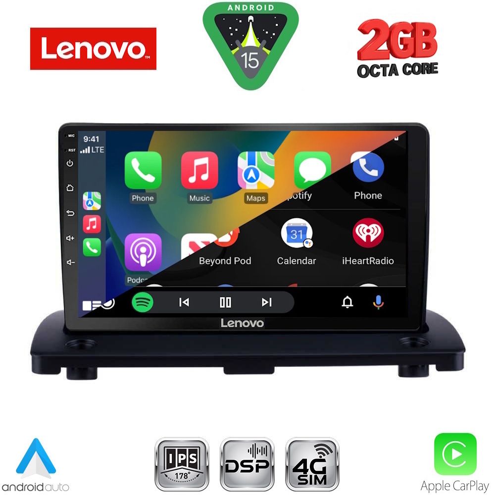 LENOVO LVF 5789_CPA (9inc) MULTIMEDIA TABLET for VOLVO XC90 mod. 2002-2014 LENOVO LVF 5789_CPA (9inc) MULTIMEDIA TABLET for VOLVO XC90 mod. 2002-2014