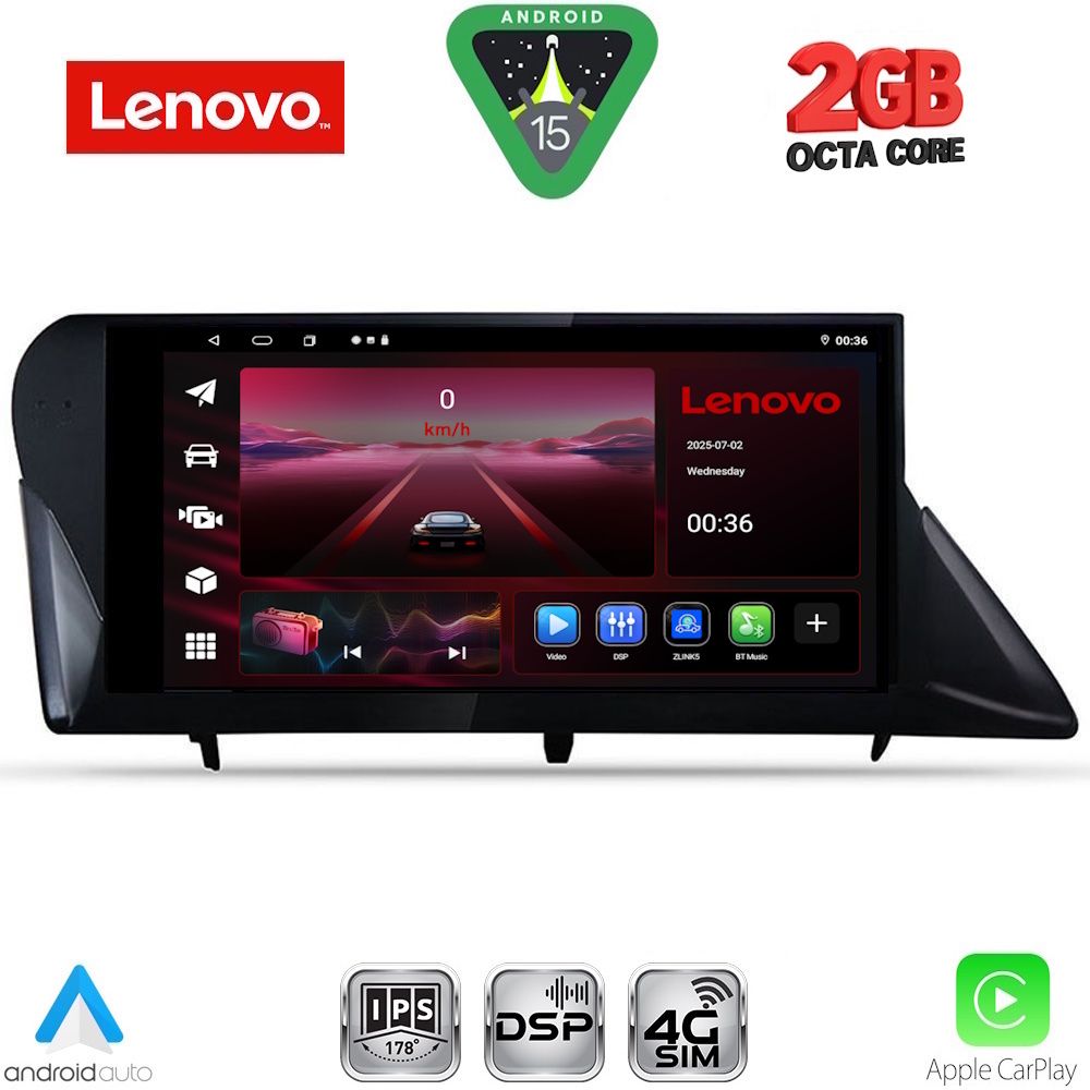 LENOVO LVF 5346_CPA (9inc) MULTIMEDIA TABLET for LEXUS RX mod. 2009-2014 LENOVO LVF 5346_CPA (9inc) MULTIMEDIA TABLET for LEXUS RX mod. 2009-2014