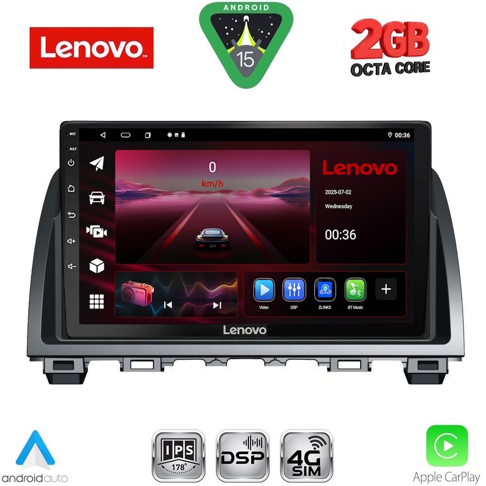 LENOVO LVF 5378_CPA (9inc) MULTIMEDIA TABLET for MAZDA 6 mod. 2012-2017 LENOVO LVF 5378_CPA (9inc) MULTIMEDIA TABLET for MAZDA 6 mod. 2012-2017