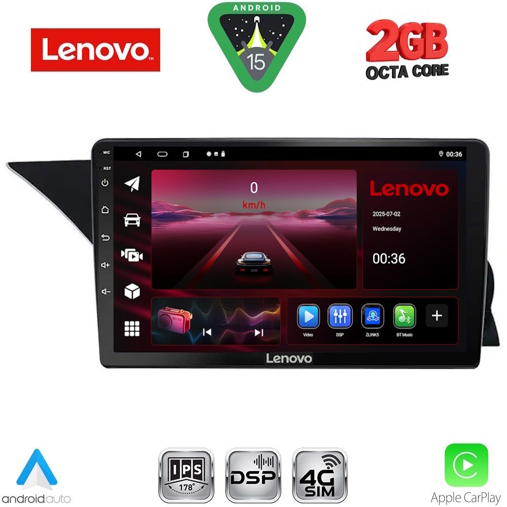 LENOVO LVF 5411_CPA (NTG 4.0) (9inc) MULTIMEDIA TABLET for MERCEDES GLK (X204) mod. 2008-2012 LENOVO LVF 5411_CPA (NTG 4.0) (9inc) MULTIMEDIA TABLET for MERCEDES GLK (X204) mod. 2008-2012