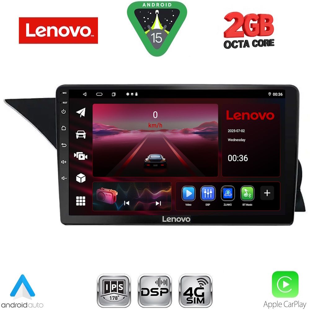 LENOVO LVF 5412_CPA (NTG 4.5) (9inc) MULTIMEDIA TABLET for MERCEDES GLK (X204) mod. 2013-2017 LENOVO LVF 5412_CPA (NTG 4.5) (9inc) MULTIMEDIA TABLET for MERCEDES GLK (X204) mod. 2013-2017