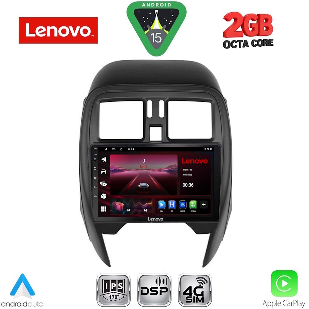 LENOVO LVF 5451_CPA (SQUARE) (9inc) MULTIMEDIA TABLET for NISSAN MICRA mod. 2014-2017 LENOVO LVF 5451_CPA (SQUARE) (9inc) MULTIMEDIA TABLET for NISSAN MICRA mod. 2014-2017