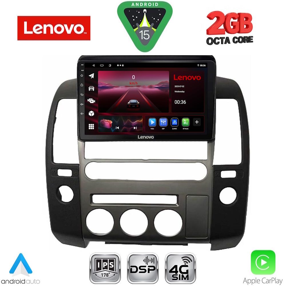 LENOVO LVF 5454_CPA (ORIG.NAVI) (9inc) MULTIMEDIA TABLET for NISSAN NAVARA D40 mod. 2006-2011 με Original Navi LENOVO LVF 5454_CPA (ORIG.NAVI) (9inc) MULTIMEDIA TABLET for NISSAN NAVARA D40 mod. 2006-2011 με Original Navi
