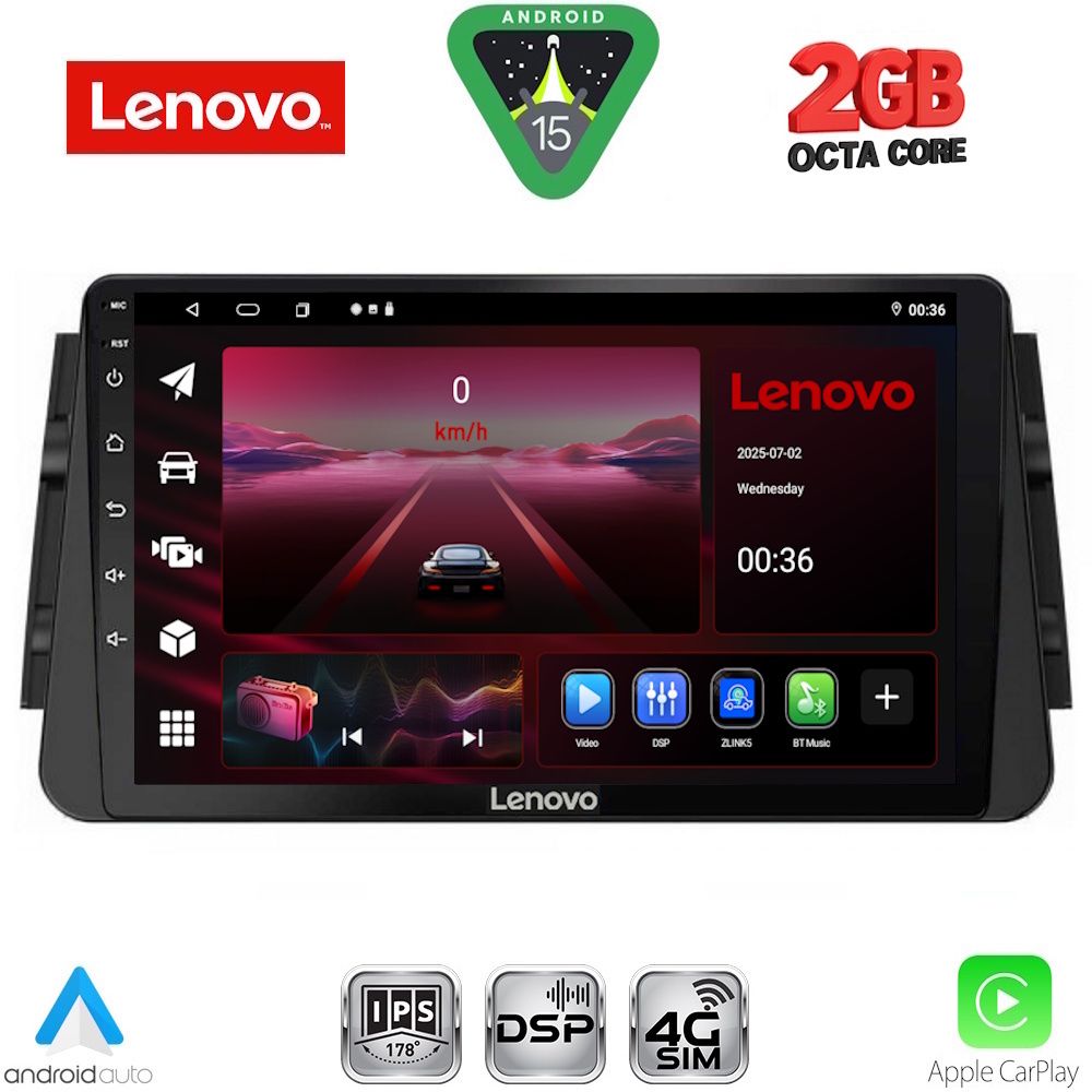 LENOVO LVF 5460_CPA (9inc) MULTIMEDIA TABLET for NISSAN MICRA mod. 2017-2025 LENOVO LVF 5460_CPA (9inc) MULTIMEDIA TABLET for NISSAN MICRA mod. 2017-2025