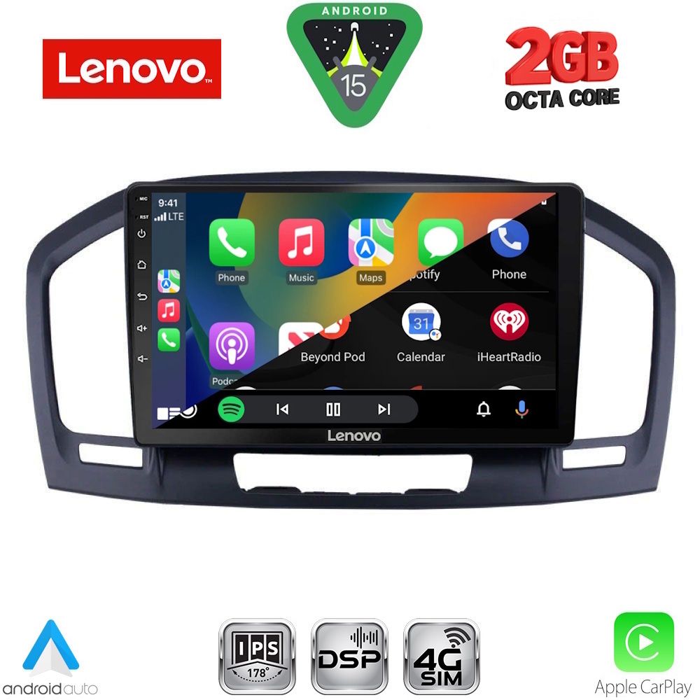 LENOVO LVF 5491BL_CPA (9inc) MULTIMEDIA TABLET for OPEL INSIGNIA mod. 2008-2013 (BLACK) LENOVO LVF 5491BL_CPA (9inc) MULTIMEDIA TABLET for OPEL INSIGNIA mod. 2008-2013 (BLACK)