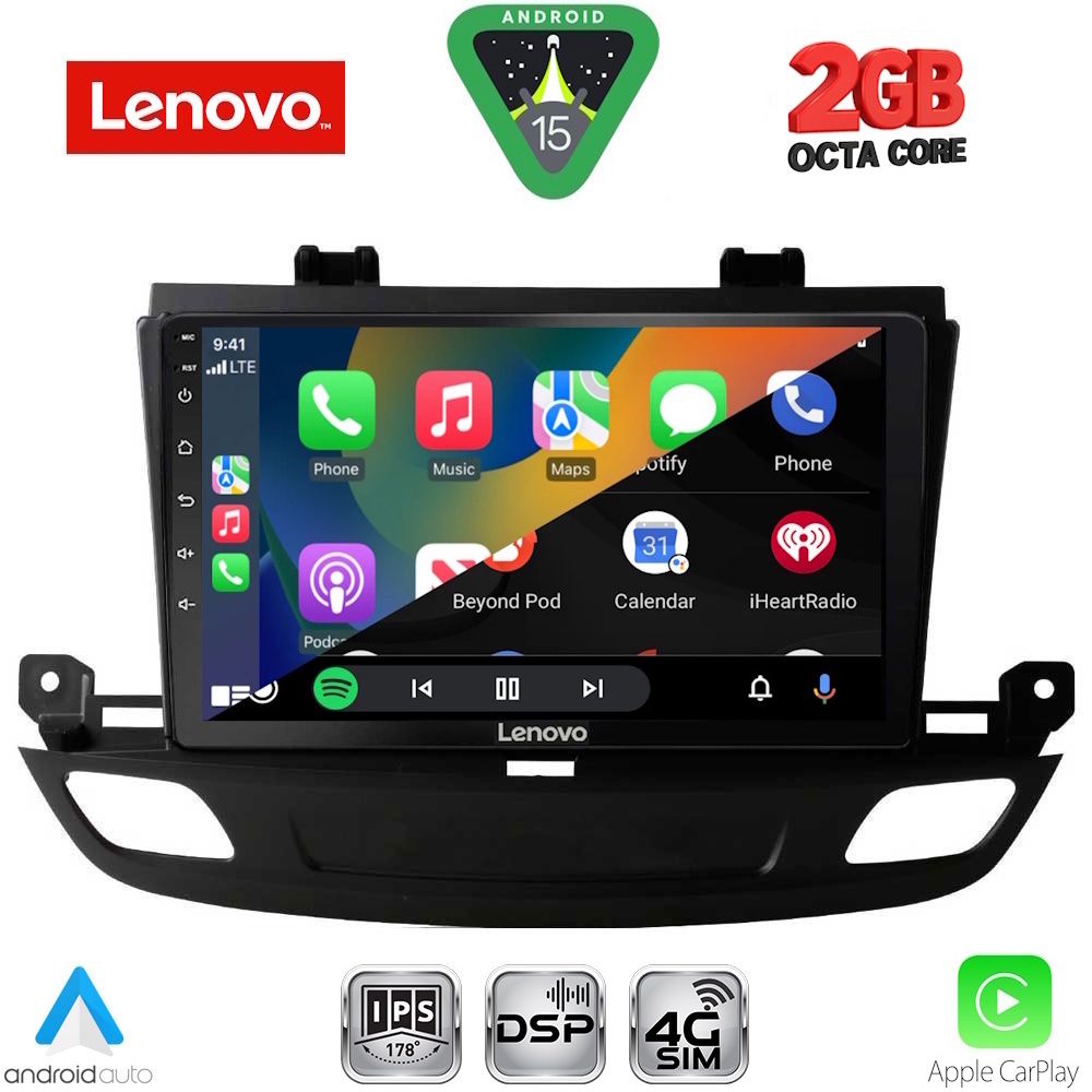 LENOVO LVF 5493_CPA (9inc) MULTIMEDIA TABLET for OPEL INSIGNIA mod. 2018-2024 LENOVO LVF 5493_CPA (9inc) MULTIMEDIA TABLET for OPEL INSIGNIA mod. 2018-2024