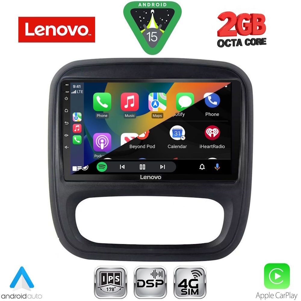 LENOVO LVF 5499_CPA (9inc) MULTIMEDIA TABLET for OPEL VIVARO – RENAULT TRAFIC – FIAT TALENDO – NISSAN NV 300 mod. 2014-2020 LENOVO LVF 5499_CPA (9inc) MULTIMEDIA TABLET for OPEL VIVARO – RENAULT TRAFIC – FIAT TALENDO – NISSAN NV 300 mod. 2014-2020