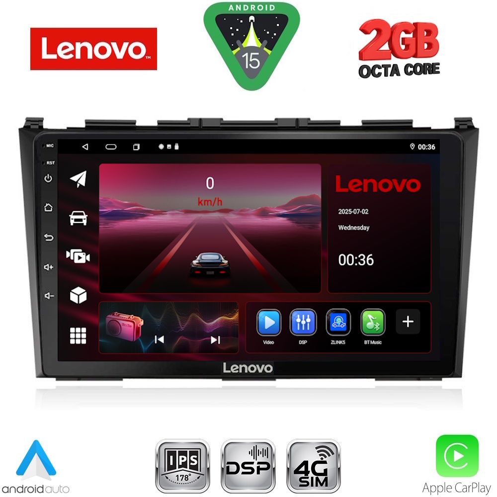 LENOVO LVF 5197_CPA (9inc) MULTIMEDIA TABLET for HONDA CRV mod. 2006-2012 LENOVO LVF 5197_CPA (9inc) MULTIMEDIA TABLET for HONDA CRV mod. 2006-2012