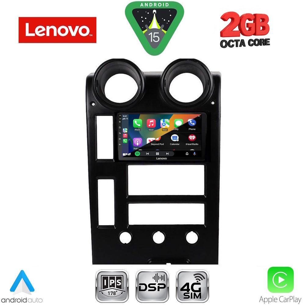 LENOVO LVF 5215_CPA (9inc) MULTIMEDIA TABLET for HUMMER H2 mod. 2001-2007 LENOVO LVF 5215_CPA (9inc) MULTIMEDIA TABLET for HUMMER H2 mod. 2001-2007