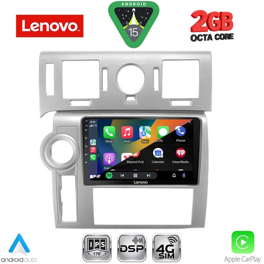 LENOVO LVF 5216_CPA (9inc) MULTIMEDIA TABLET for HUMMER H2 mod. 2008-2009 LENOVO LVF 5216_CPA (9inc) MULTIMEDIA TABLET for HUMMER H2 mod. 2008-2009