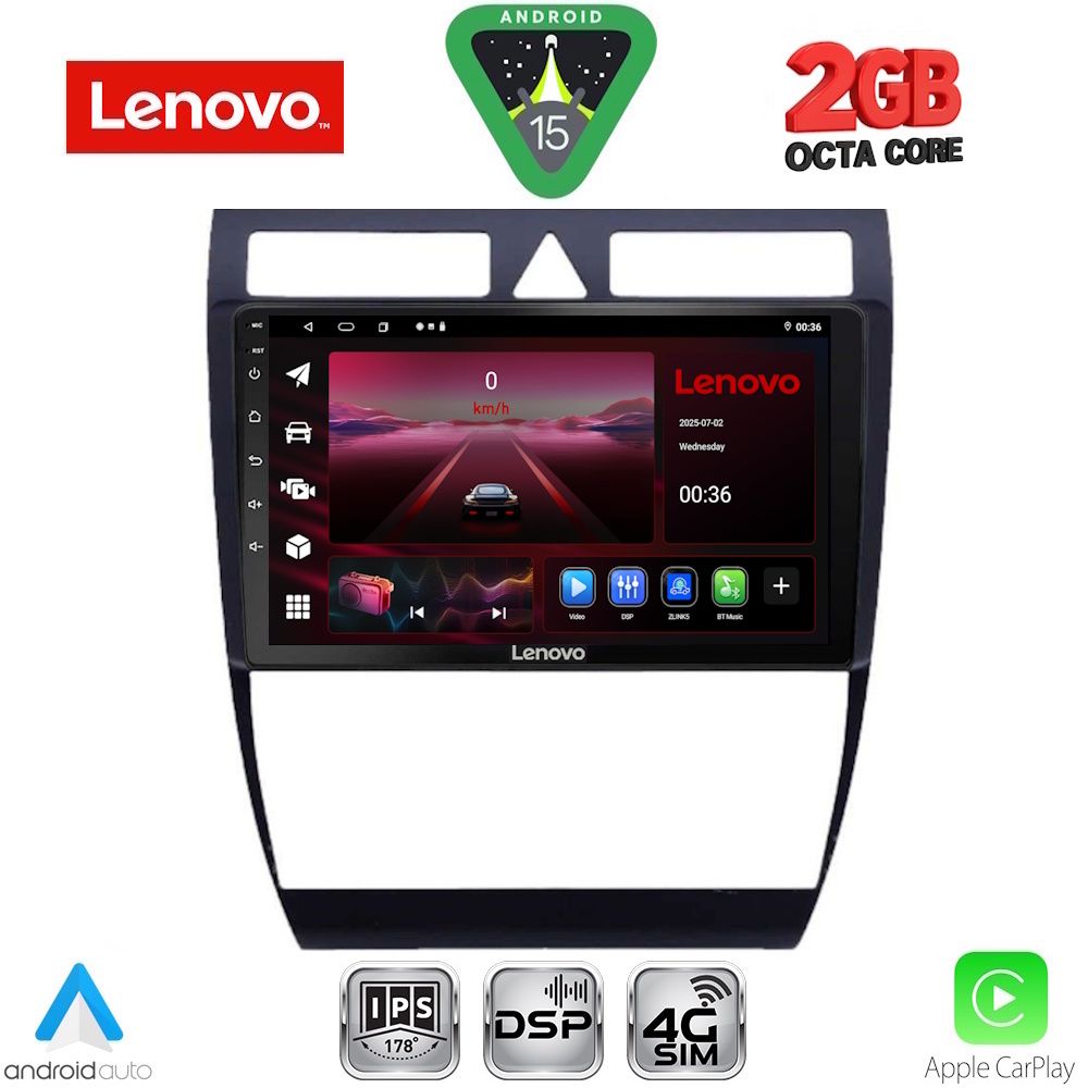 LENOVO LVF 5006_CPA (9inc) MULTIMEDIA TABLET for AUDI A6 mod. 1998-2005 LENOVO LVF 5006_CPA (9inc) MULTIMEDIA TABLET for AUDI A6 mod. 1998-2005
