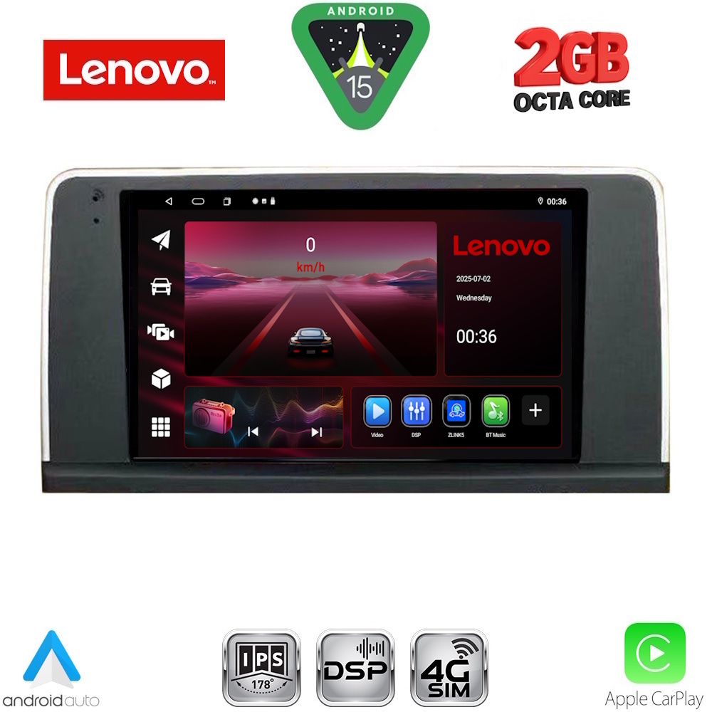 LENOVO LVF 5050_CPA (9inc) (NBT) MULTIMEDIA TABLET for BMW S.3-4 (F30-32) mod. 2012-2018 LENOVO LVF 5050_CPA (9inc) (NBT) MULTIMEDIA TABLET for BMW S.3-4 (F30-32) mod. 2012-2018