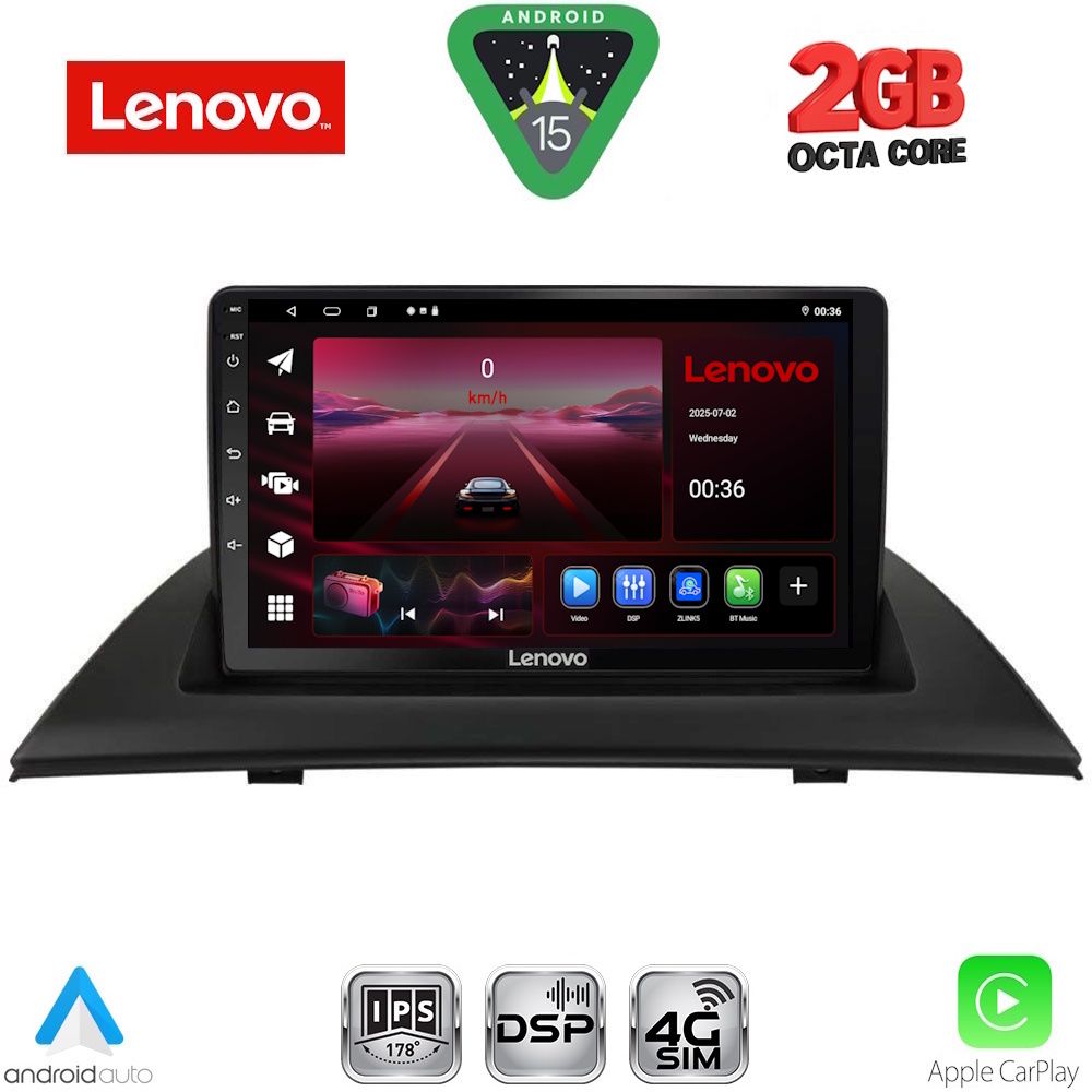 LENOVO LVF 5058_CPA (9inc) MULTIMEDIA TABLET for BMW X3 (E83) mod. 2003-2010 LENOVO LVF 5058_CPA (9inc) MULTIMEDIA TABLET for BMW X3 (E83) mod. 2003-2010