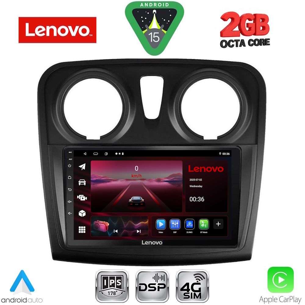 LENOVO LVF 5108_CPA (9inc) MULTIMEDIA TABLET for DACIA LOGAN – SANDERO mod. 2012-2019 LENOVO LVF 5108_CPA (9inc) MULTIMEDIA TABLET for DACIA LOGAN – SANDERO mod. 2012-2019