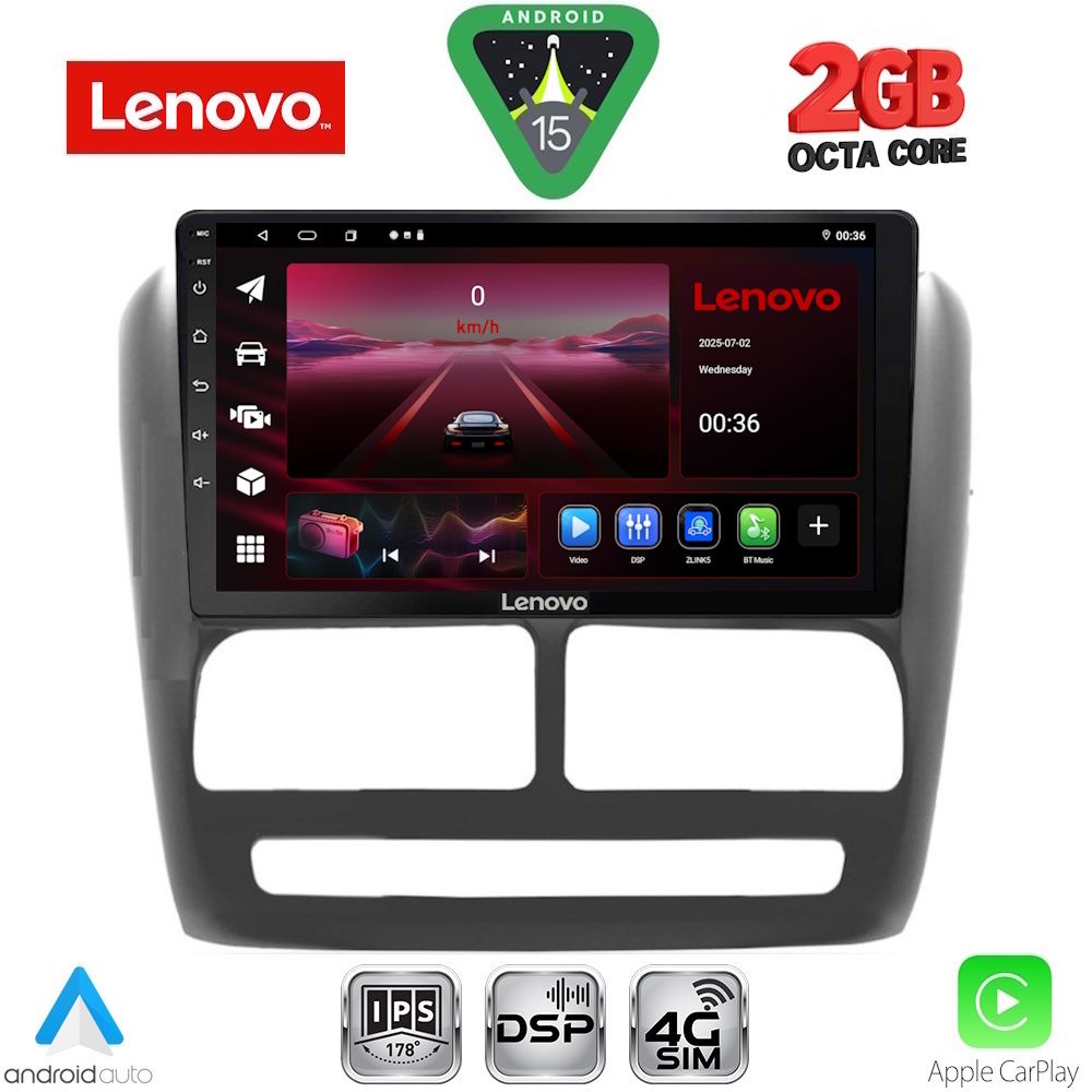LENOVO LVF 5137_CPA (9inc) MULTIMEDIA TABLET for FIAT DOBLO mod. 2010-2015 LENOVO LVF 5137_CPA (9inc) MULTIMEDIA TABLET for FIAT DOBLO mod. 2010-2015
