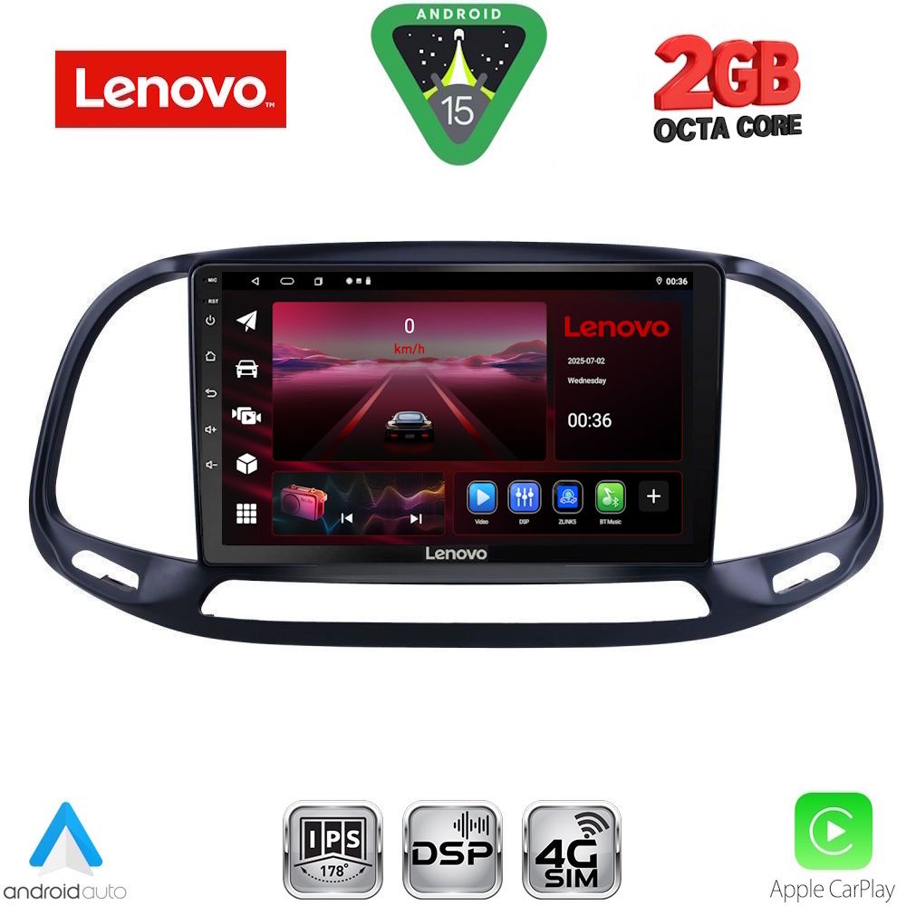 LENOVO LVF 5138_CPA (9inc) MULTIMEDIA TABLET for FIAT DOBLO – OPEL COMBO mod. 2015-2018 LENOVO LVF 5138_CPA (9inc) MULTIMEDIA TABLET for FIAT DOBLO – OPEL COMBO mod. 2015-2018