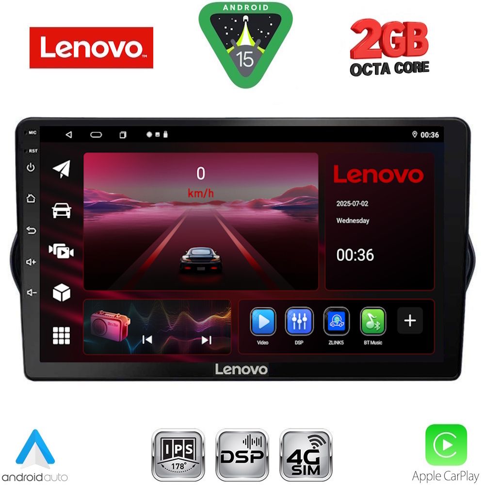 LENOVO LVF 5148_CPA (9inc) MULTIMEDIA TABLET for FIAT TIPO mod. 2015-2023 LENOVO LVF 5148_CPA (9inc) MULTIMEDIA TABLET for FIAT TIPO mod. 2015-2023