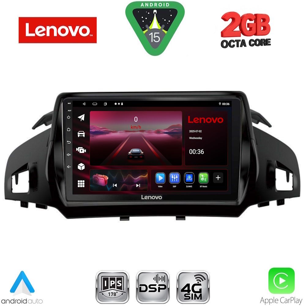 LENOVO LVF 5160_CPA (9inc) MULTIMEDIA TABLET for FORD KUGA mod. 2013-2019 – CMAX mod. 2011-2020 LENOVO LVF 5160_CPA (9inc) MULTIMEDIA TABLET for FORD KUGA mod. 2013-2019 – CMAX mod. 2011-2020