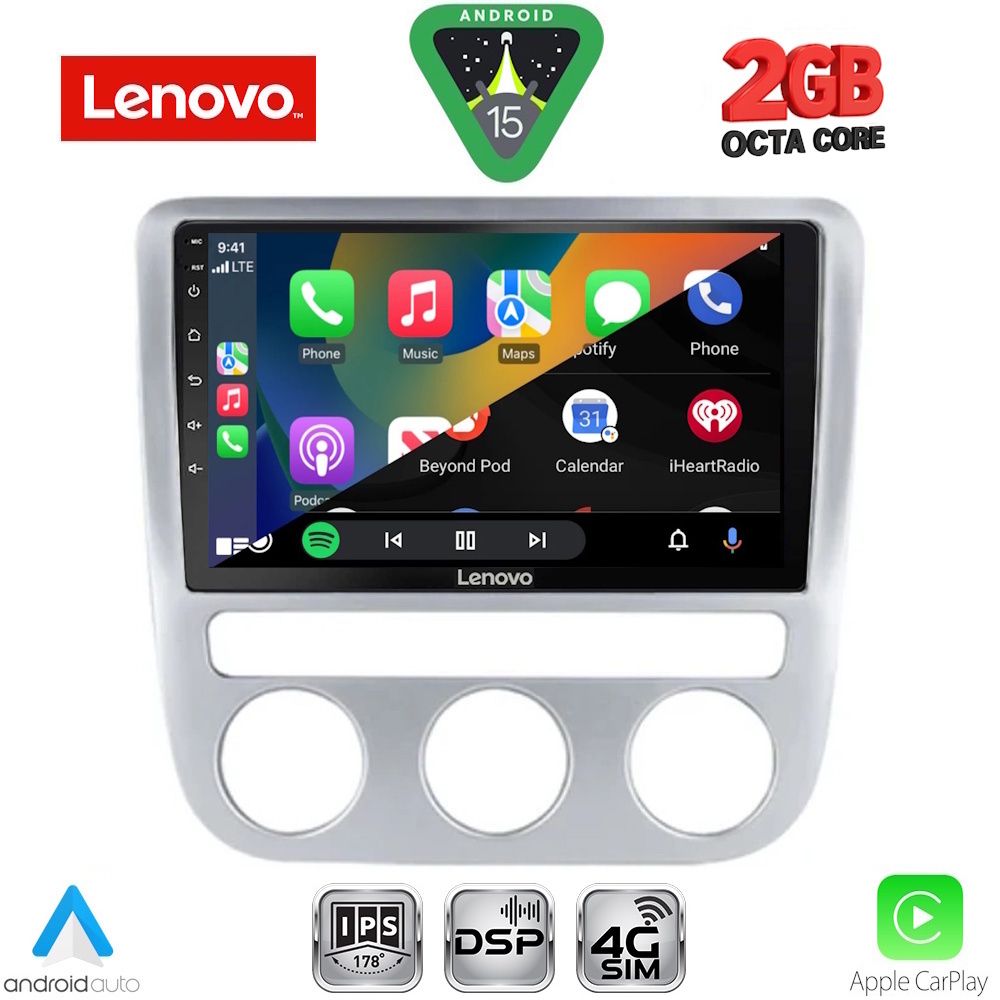 LENOVO LVF 5752_CPA CLIMA (9inc) MULTIMEDIA TABLET for VW EOS mod. 2006-2016 - SCIROCCO mod. 2008-2010 LENOVO LVF 5752_CPA CLIMA (9inc) MULTIMEDIA TABLET for VW EOS mod. 2006-2016 - SCIROCCO mod. 2008-2010