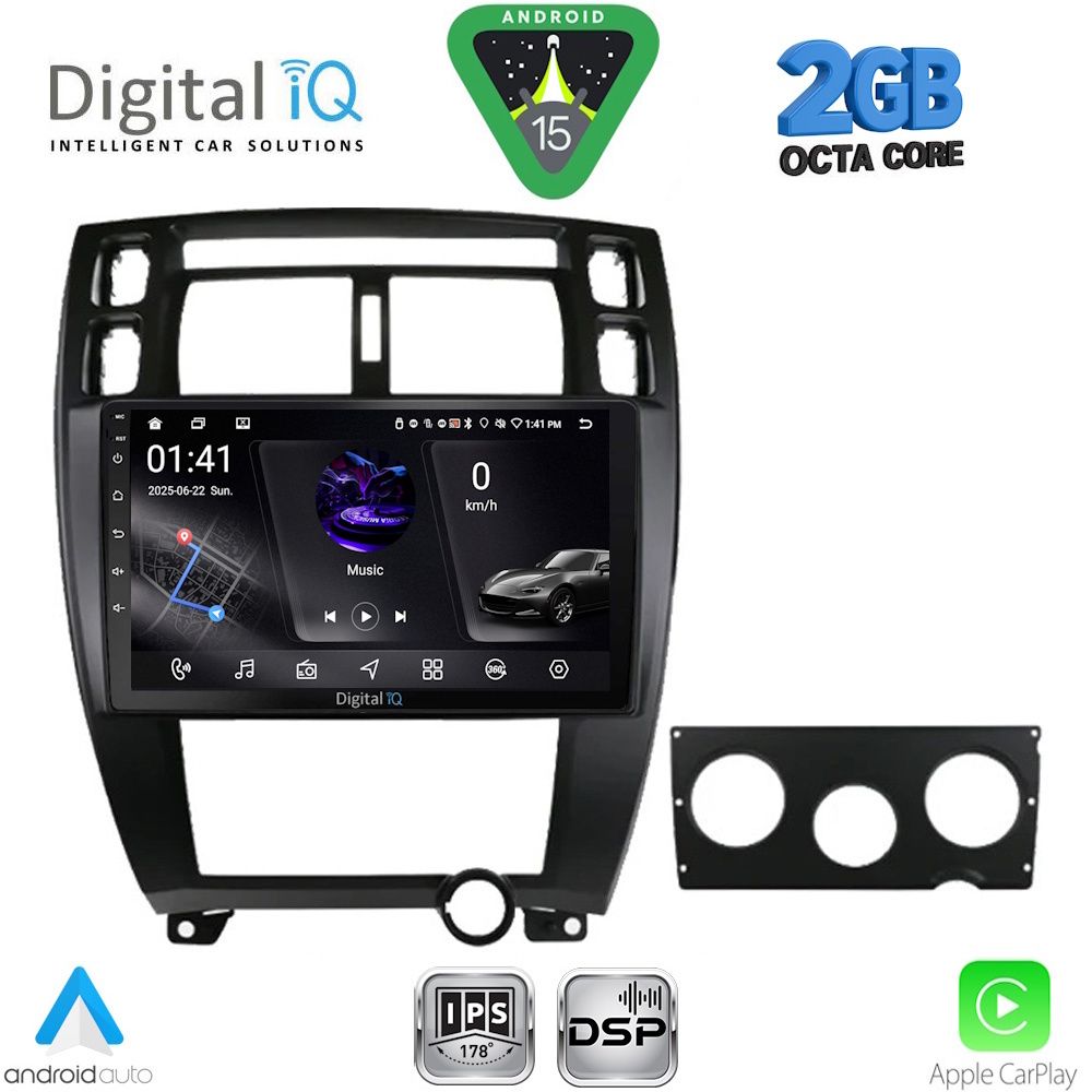 DIGITAL IQ RSF 4241BL_CPA (10inc) MULTIMEDIA TABLET for HYUNDAI TUCSON mod. 2004-2010 (BLACK) DIGITAL IQ RSF 4241BL_CPA (10inc) MULTIMEDIA TABLET for HYUNDAI TUCSON mod. 2004-2010 (BLACK)