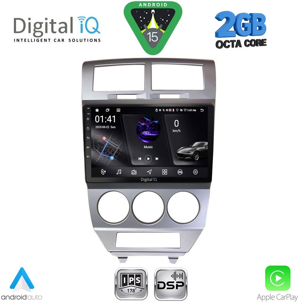 DIGITAL IQ RSF 4275_CPA (10inc) MULTIMEDIA TABLET for DODGE CALIBER mod. 2006-2012 DIGITAL IQ RSF 4275_CPA (10inc) MULTIMEDIA TABLET for DODGE CALIBER mod. 2006-2012