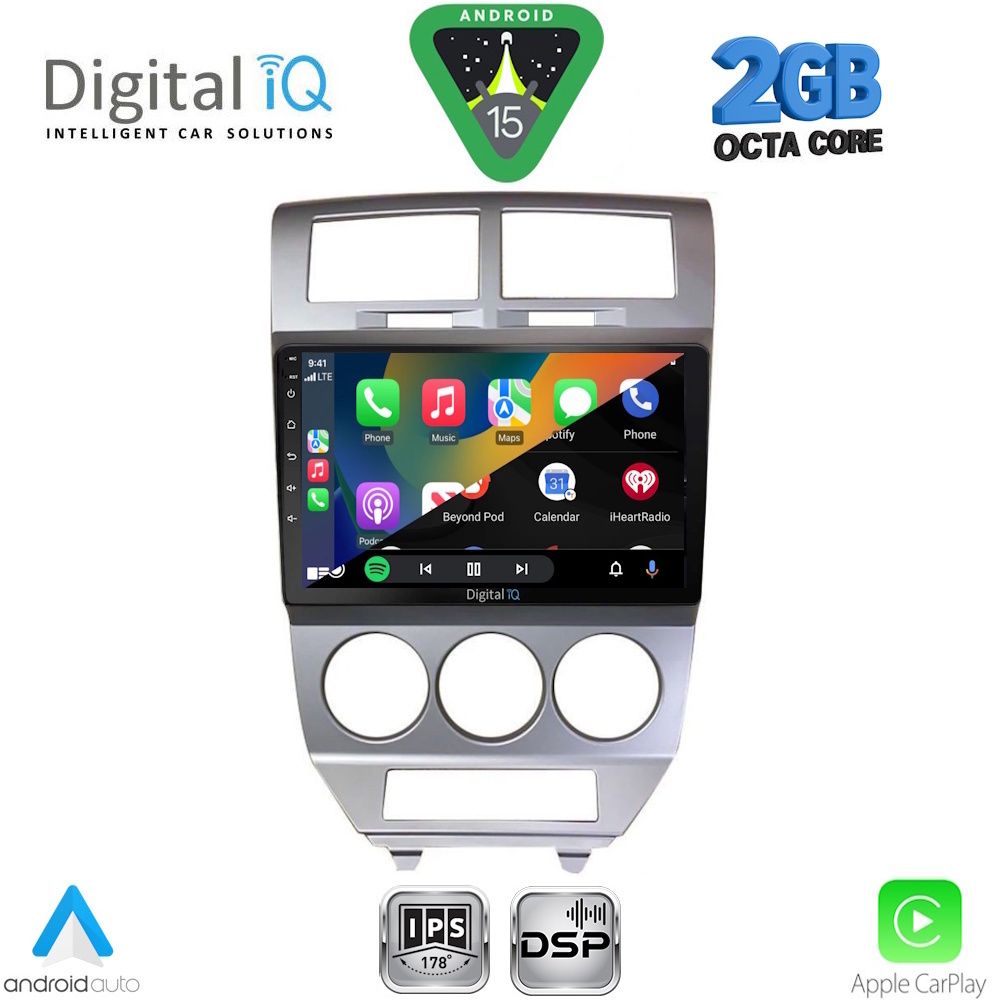 DIGITAL IQ RSF 4275_CPA (10inc) MULTIMEDIA TABLET for DODGE CALIBER mod. 2006-2012 DIGITAL IQ RSF 4275_CPA (10inc) MULTIMEDIA TABLET for DODGE CALIBER mod. 2006-2012