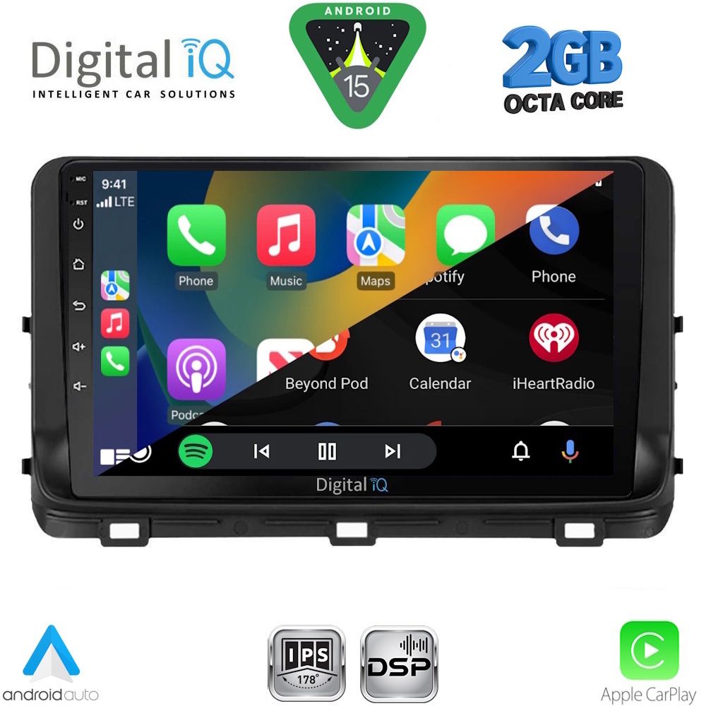 DIGITAL IQ RSF 4303_CPA (10inc) MULTIMEDIA TABLET for KIA CEED - XCEED mod. 2018-2022 DIGITAL IQ RSF 4303_CPA (10inc) MULTIMEDIA TABLET for KIA CEED - XCEED mod. 2018-2022