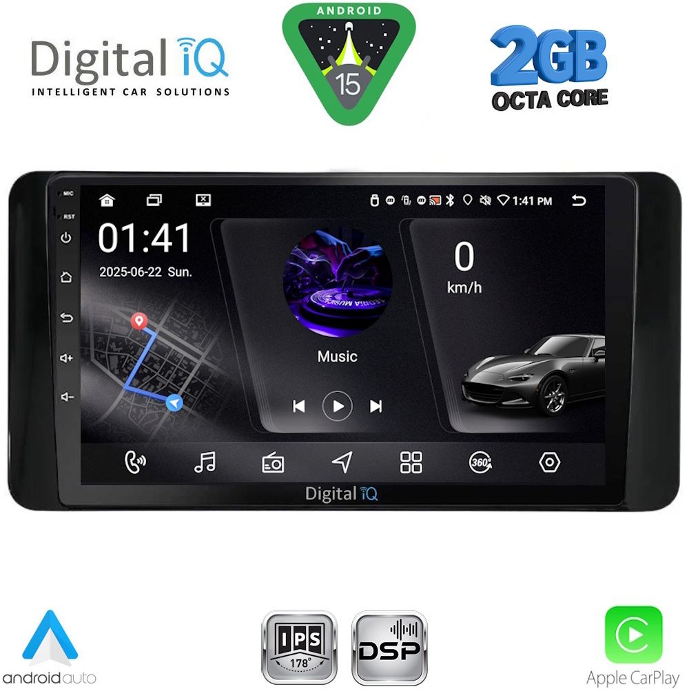 DIGITAL IQ RSF 4586_CPA (10inc)MULTIMEDIA TABLET for SKODA KAMIQ mod. 2018-2026 DIGITAL IQ RSF 4586_CPA (10inc)MULTIMEDIA TABLET for SKODA KAMIQ mod. 2018-2026
