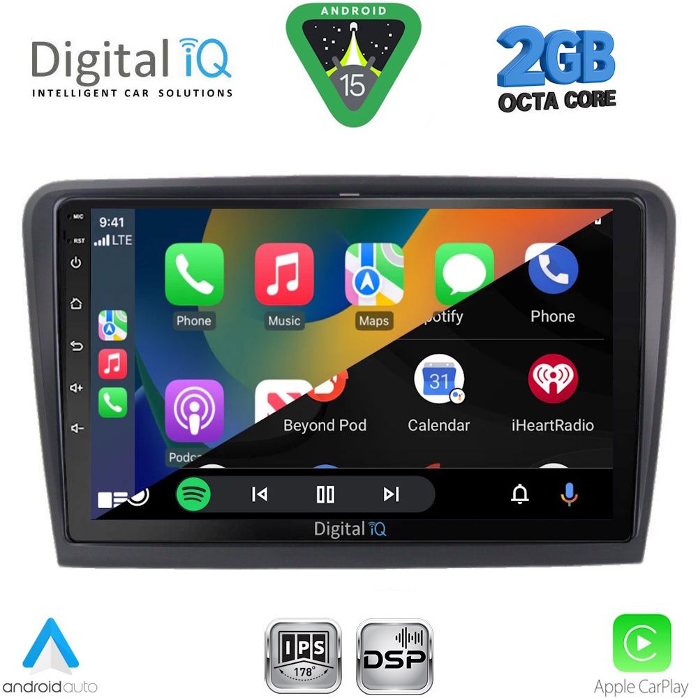 DIGITAL IQ RSF 4604B_CPA (10inc) MULTIMEDIA TABLET for SKODA SUPERB mod. 2008-2015 DIGITAL IQ RSF 4604B_CPA (10inc) MULTIMEDIA TABLET for SKODA SUPERB mod. 2008-2015
