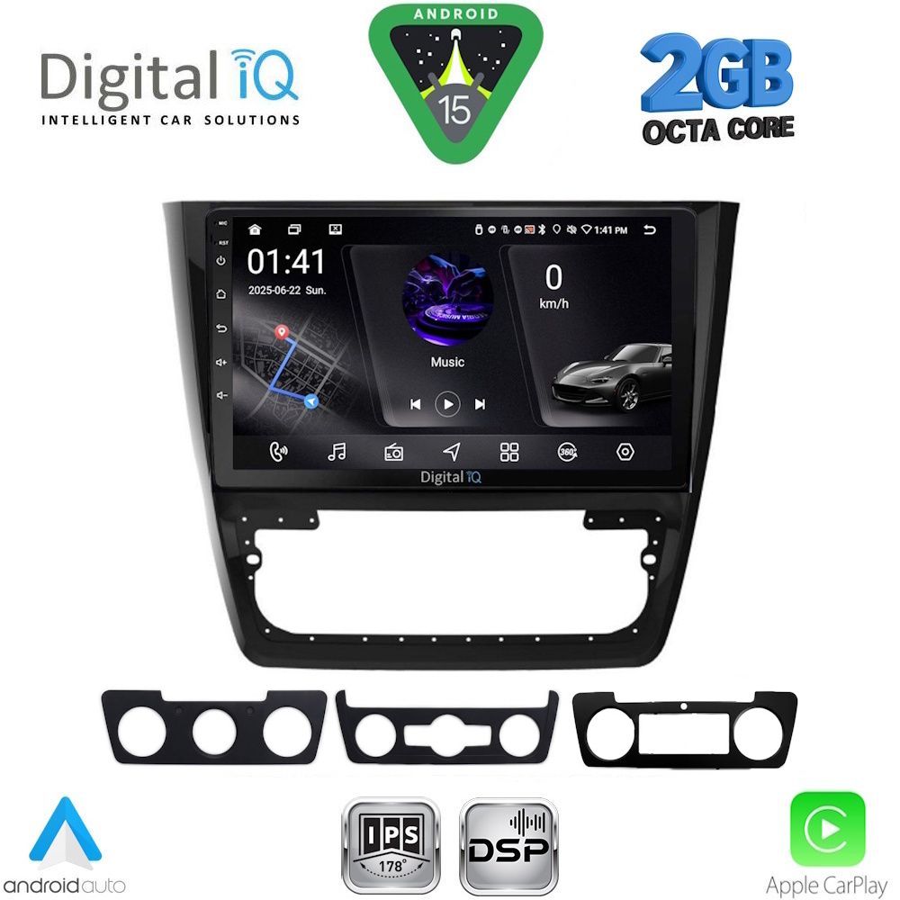 DIGITAL IQ RSF 4610_CPA (10inc) MULTIMEDIA TABLET for SKODA YETI mod. 2014-2018 DIGITAL IQ RSF 4610_CPA (10inc) MULTIMEDIA TABLET for SKODA YETI mod. 2014-2018