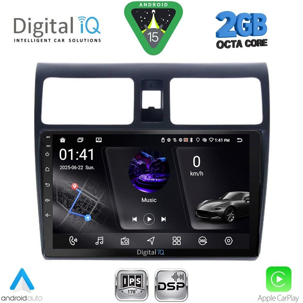 DIGITAL IQ RSF 4684_CPA (10inc) MULTIMEDIA TABLET for SUZUKI SWIFT mod. 2005-2011 DIGITAL IQ RSF 4684_CPA (10inc) MULTIMEDIA TABLET for SUZUKI SWIFT mod. 2005-2011