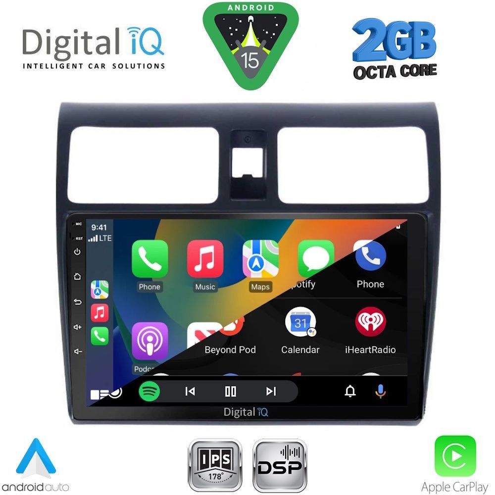 DIGITAL IQ RSF 4684_CPA (10inc) MULTIMEDIA TABLET for SUZUKI SWIFT mod. 2005-2011 DIGITAL IQ RSF 4684_CPA (10inc) MULTIMEDIA TABLET for SUZUKI SWIFT mod. 2005-2011