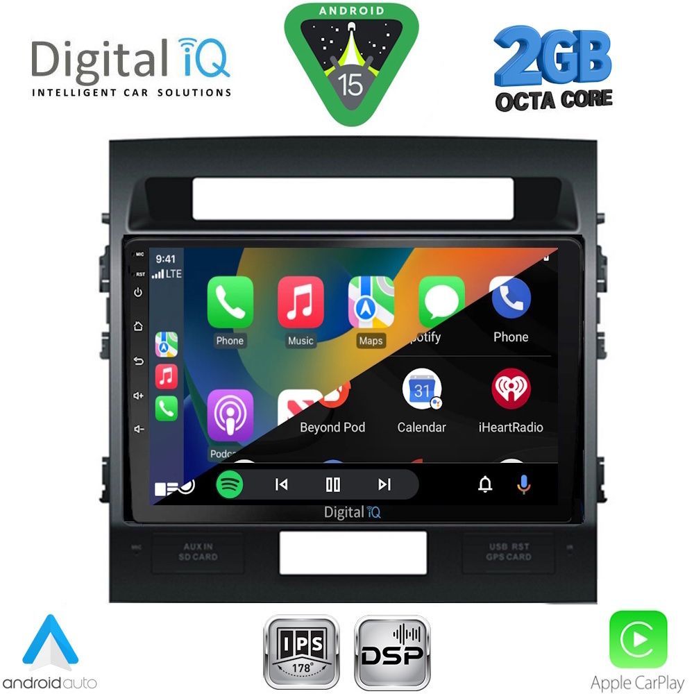 DIGITAL IQ RSF 4724_CPA (10inc) MULTIMEDIA TABLET for TOYOTA LAND CRUISER mod. 2008-2015 DIGITAL IQ RSF 4724_CPA (10inc) MULTIMEDIA TABLET for TOYOTA LAND CRUISER mod. 2008-2015