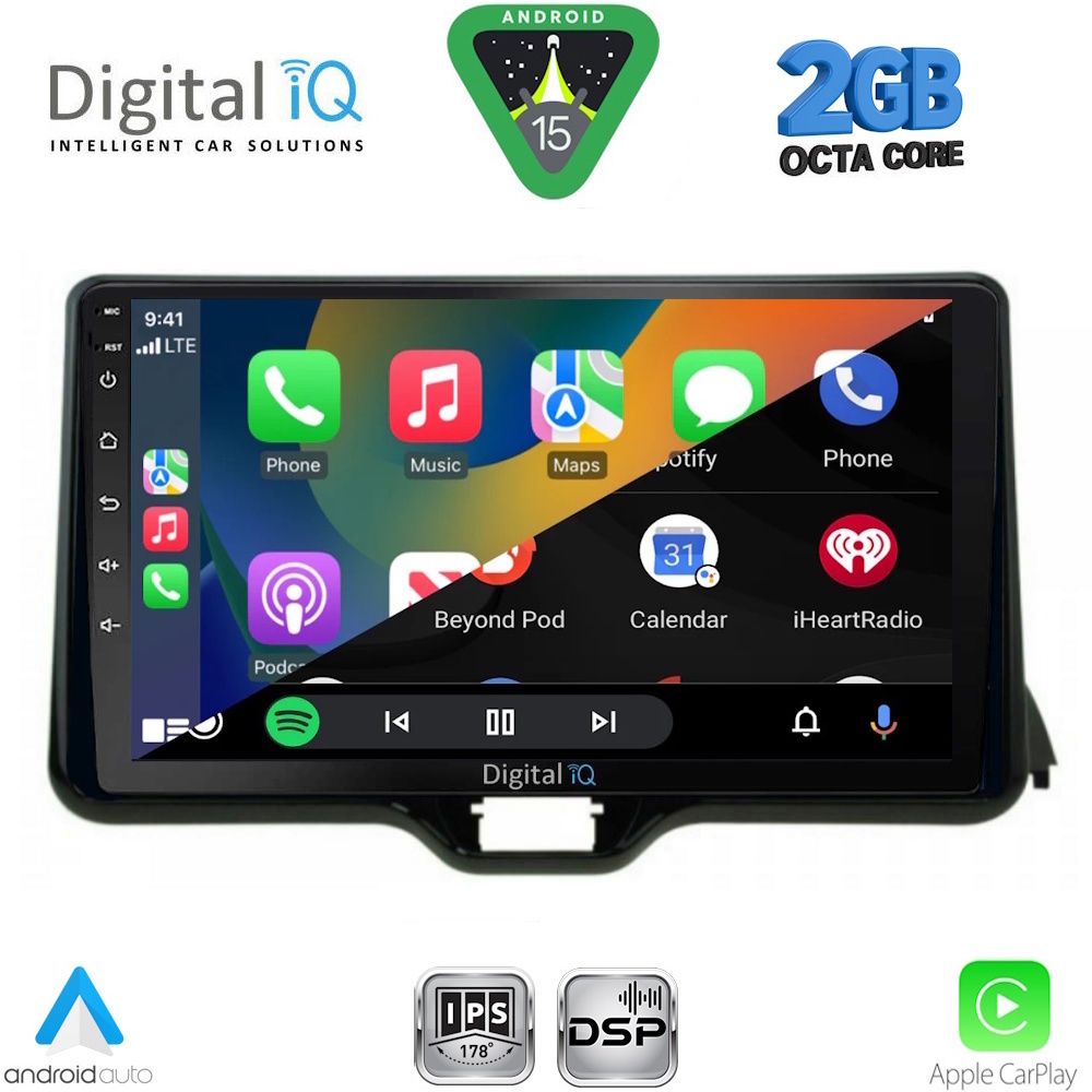 DIGITAL IQ RSF 4738_CPA (10inc) MULTIMEDIA TABLET for TOYOTA YARIS mod. 2020-2026 - MAZDA 2 mod. 2023-2026 DIGITAL IQ RSF 4738_CPA (10inc) MULTIMEDIA TABLET for TOYOTA YARIS mod. 2020-2026 - MAZDA 2 mod. 2023-2026