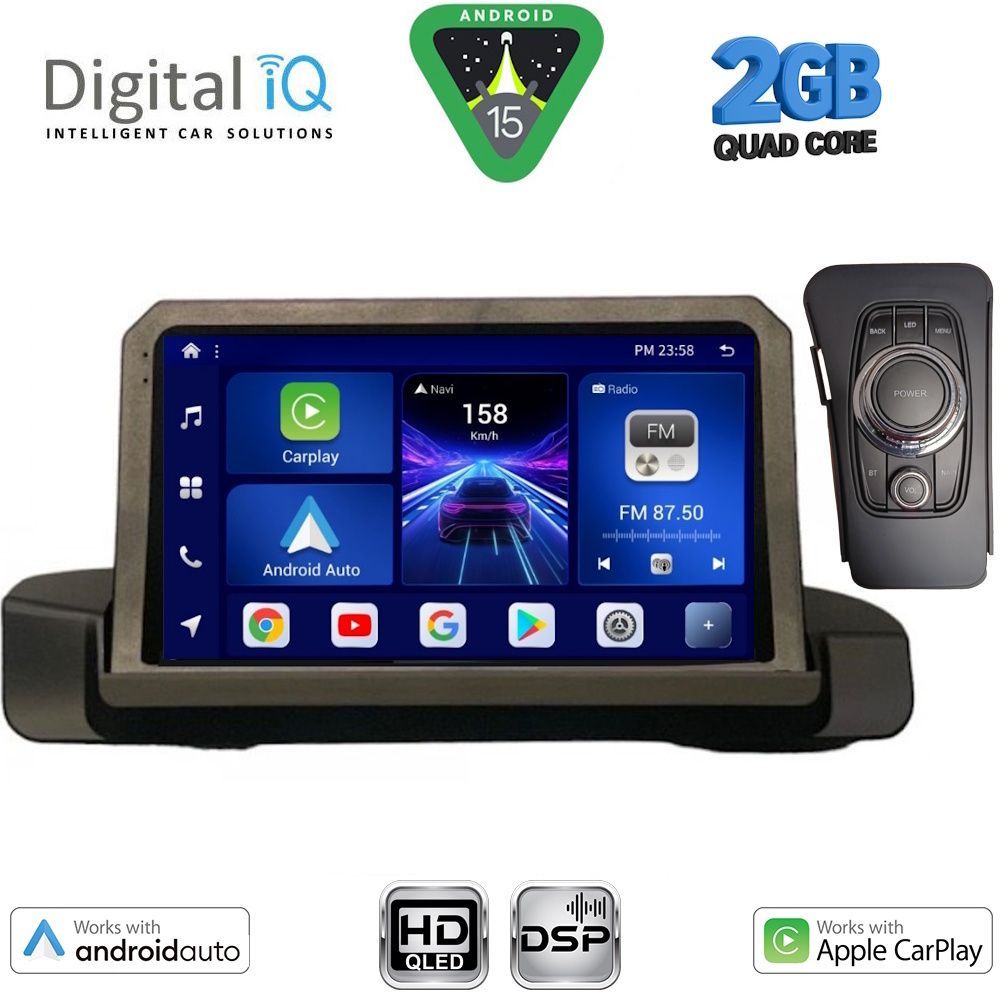 DIGITAL IQ BXC 3044_CPAA (9inc) MULTIMEDIA TABLET for BMW S.3 (E90-91-92) mod. 2005-2012 DIGITAL IQ BXC 3044_CPAA (9inc) MULTIMEDIA TABLET for BMW S.3 (E90-91-92) mod. 2005-2012