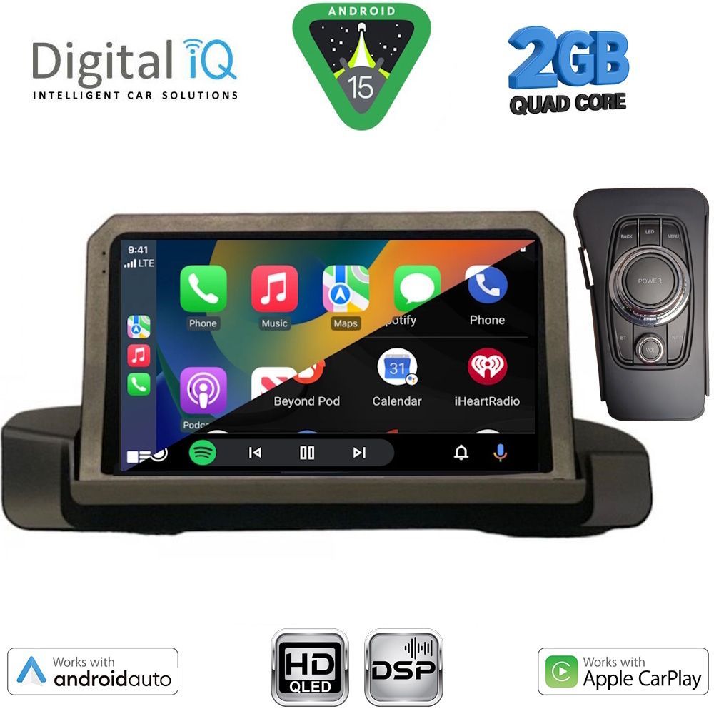 DIGITAL IQ BXC 3044_CPAA (9inc) MULTIMEDIA TABLET for BMW S.3 (E90-91-92) mod. 2005-2012 DIGITAL IQ BXC 3044_CPAA (9inc) MULTIMEDIA TABLET for BMW S.3 (E90-91-92) mod. 2005-2012