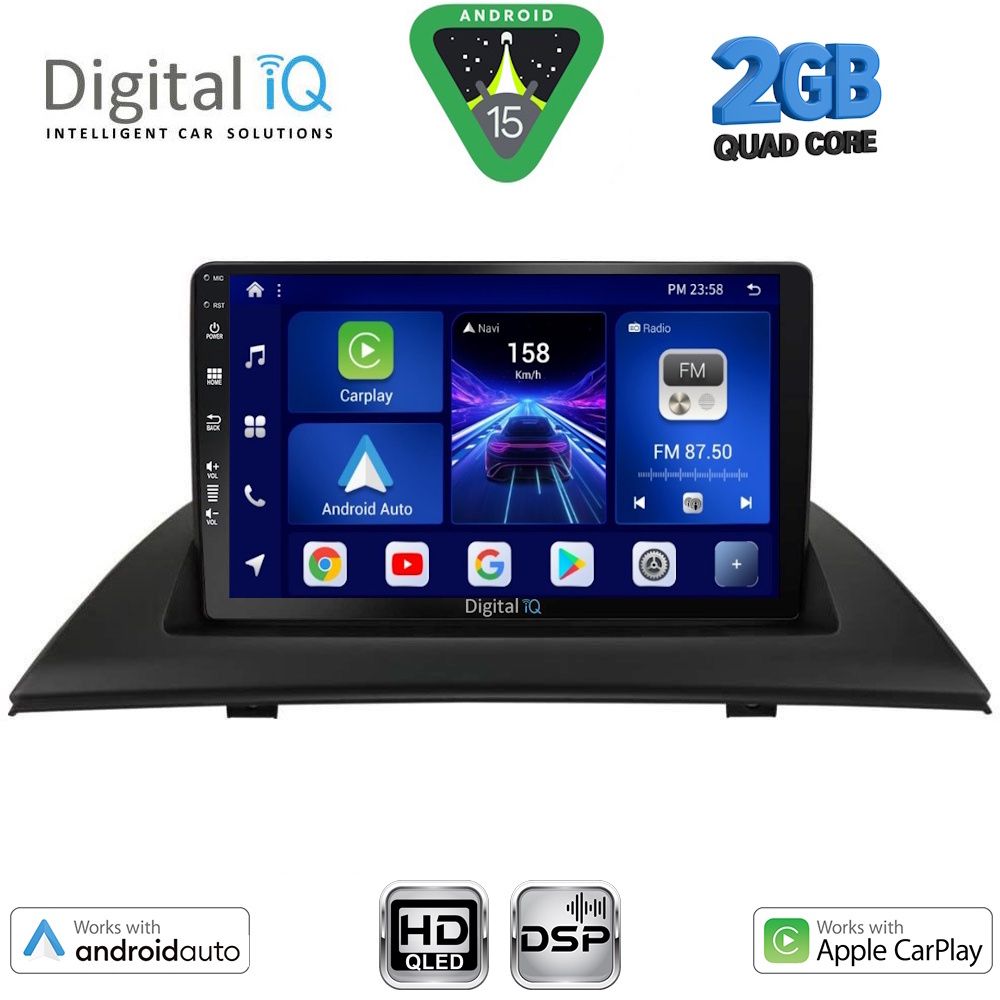 DIGITAL IQ BXC 3058_CPAA (9inc) MULTIMEDIA TABLET for BMW X3 (E83) mod. 2003-2010 DIGITAL IQ BXC 3058_CPAA (9inc) MULTIMEDIA TABLET for BMW X3 (E83) mod. 2003-2010
