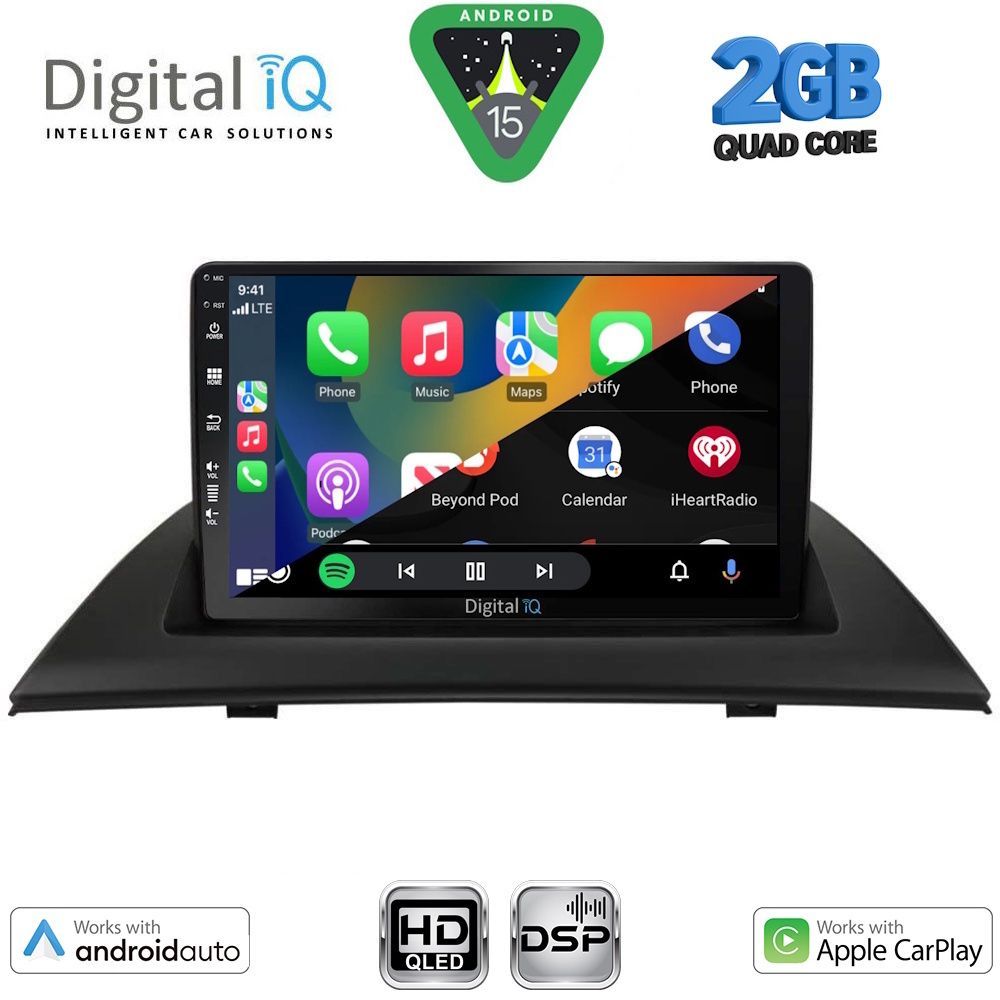DIGITAL IQ BXC 3058_CPAA (9inc) MULTIMEDIA TABLET for BMW X3 (E83) mod. 2003-2010 DIGITAL IQ BXC 3058_CPAA (9inc) MULTIMEDIA TABLET for BMW X3 (E83) mod. 2003-2010