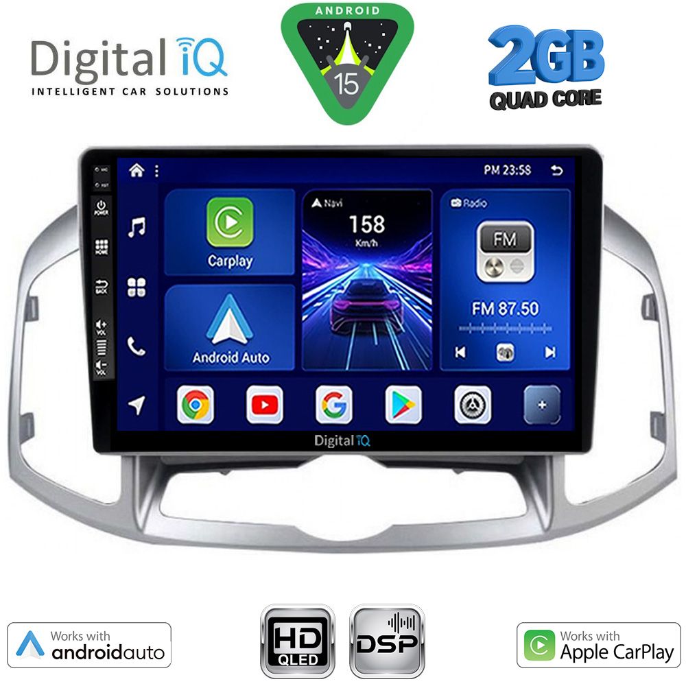 DIGITAL IQ BXC 3071_CPAA (10inc) MULTIMEDIA for CHEVROLET CAPTIVA mod. 2012-2018 DIGITAL IQ BXC 3071_CPAA (10inc) MULTIMEDIA for CHEVROLET CAPTIVA mod. 2012-2018