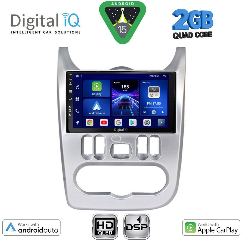 DIGITAL IQ BXC 3101SL_CPAA (9inc) MULTIMEDIA TABLET for DACIA DUSTER – LOGAN – SANDERO mod. 2006-2012 (SILVER) DIGITAL IQ BXC 3101SL_CPAA (9inc) MULTIMEDIA TABLET for DACIA DUSTER – LOGAN – SANDERO mod. 2006-2012 (SILVER)